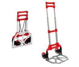 BEAST Wózek transportowy magazynowy składany aluminium 75kg młynarka
