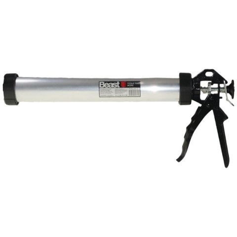 BEAST Wyciskacz do mas sylikonu aluminiowy tubowy 380mm 600ml profesjonalny BEAST Wyciskacz do mas sylikonu aluminiowy tubowy 380mm 600ml profesjonalny