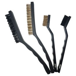 BEAST Zestaw szczotek drucianych mosiądz nylon 2x 40mm 2x100mm