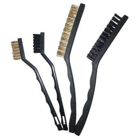 BEAST Zestaw szczotek drucianych mosiądz nylon 2x 40mm 2x100mm BEAST Zestaw szczotek drucianych mosiądz nylon 2x 40mm 2x100mm