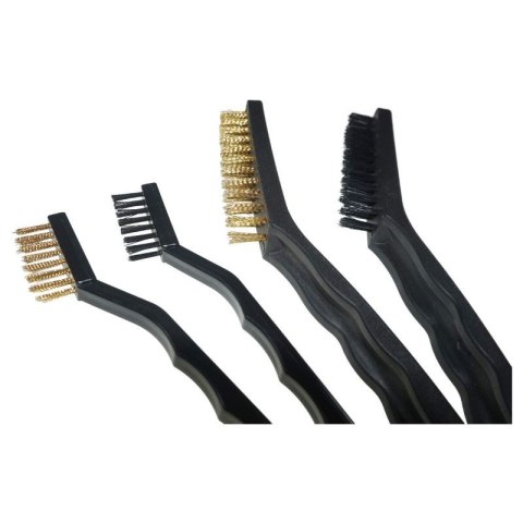 BEAST Zestaw szczotek drucianych mosiądz nylon 2x 40mm 2x100mm BEAST Zestaw szczotek drucianych mosiądz nylon 2x 40mm 2x100mm