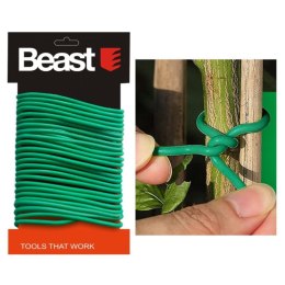 BEAST Drut ogrodniczy do roślin kwiatków 2.5mm x 10m mocny soft powlekany