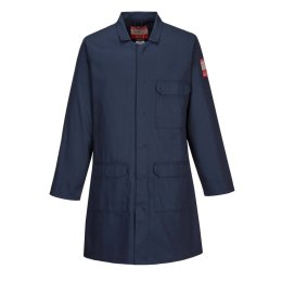 PORTWEST FARTUCH TRUDNOPALNY FR34 GRANATOWY, ROZMIAR XL