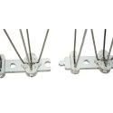 BEAST Gęste kolce na ptaki gołębie kolce przeciw ptakom 10x 25 cm kolce 2-4-2-4, szerokość: 8cm, Wysokość: 11,5cm
