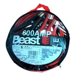 BEAST KABLE ROZRUCHOWE DO AKUMULATORA 600 A 4m