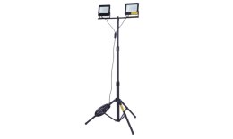 PARTNERSITE LAMPA NA STATYWIE PODWÓJNA WORKSHOP 100W 1000LM LM2X50AW 1.7