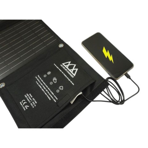 BEAST Ładowarka solarna turystyczna panel słoneczny 14W podwójne USB wyjście 5V/2.1A BEAST Ładowarka solarna turystyczna panel słoneczny 14W podwójne USB wyjście 5V/2.1A