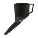 BEAST Lejek do paliwa benzyny oleju cieczy skośny z sitkiem HEAVY DUTY 12cm