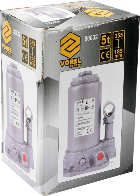 VOREL PODNOŚNIK HYDRAULICZNY SŁUPKOWY 5T VOREL PODNOŚNIK HYDRAULICZNY SŁUPKOWY 5T