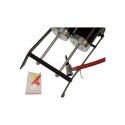BEAST POMPKA NOŻNA Z MANOMETREM 2 CYLINDRY