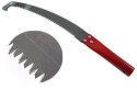 BEAST Piła ręczna ogrodnicza do drzewa gałęzi 370mm TWARDA OSTRA z hakiem na kij