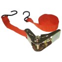 BEAST TAŚMA MOCUJĄCA BAGAŻ Z HAKAMI I Z NAPINACZEM 5m x 25mm 250kg