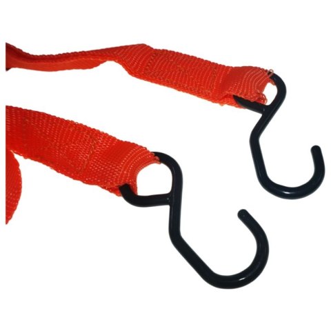 BEAST TAŚMA MOCUJĄCA BAGAŻ Z HAKAMI I Z NAPINACZEM 5m x 25mm 250kg BEAST TAŚMA MOCUJĄCA BAGAŻ Z HAKAMI I Z NAPINACZEM 5m x 25mm 250kg