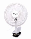 ADLER WENTYLATOR 15CM Z KLIPSEM+PODSTAWA AD 7317