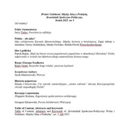 BEAST WOLNI i SOLIDARNI - CZASOPISMO NR 3 JESIEŃ 2023
