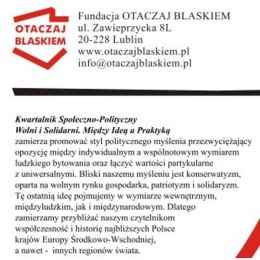 BEAST WOLNI i SOLIDARNI - CZASOPISMO NR 3 JESIEŃ 2023