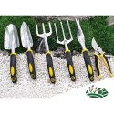 BEAST ZESTAW NARZĘDZI OGRODOWYCH 6szt aluminium z sekatorem