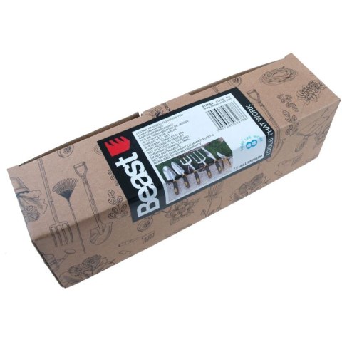 BEAST ZESTAW NARZĘDZI OGRODOWYCH 6szt aluminium z sekatorem BEAST ZESTAW NARZĘDZI OGRODOWYCH 6szt aluminium z sekatorem
