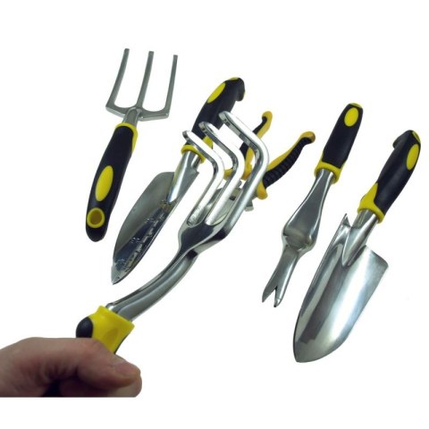 BEAST ZESTAW NARZĘDZI OGRODOWYCH 6szt aluminium z sekatorem BEAST ZESTAW NARZĘDZI OGRODOWYCH 6szt aluminium z sekatorem