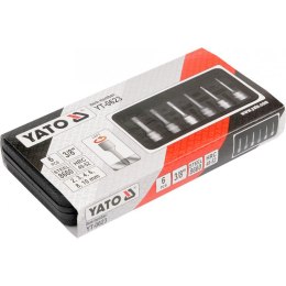 YATO ZESTAW WYKRĘTAKÓW DO SZPILEK 6 CZĘŚCI 3/8''