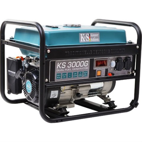 K&S GERMANY AGREGAT BENZYNOWY 1F 3 KW BENZYNA / LPG K&S GERMANY AGREGAT BENZYNOWY 1F 3 KW BENZYNA / LPG