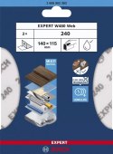 BOSCH ARKUSZ ŚCIERNY PIANKA EXPERT 115*140MM W480 G240 2PC