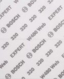 BOSCH ARKUSZ ŚCIERNY PIANKA EXPERT 115*140MM W480 G320 2PC