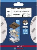 BOSCH ARKUSZ ŚCIERNY PIANKA EXPERT 115*140MM W480 SET 6PC