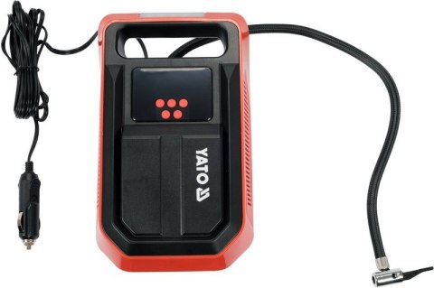 YATO KOMPRESOR SAMOCHODOWY Z WYŚWIETLACZEM LED 120W YATO KOMPRESOR SAMOCHODOWY Z WYŚWIETLACZEM LED 120W
