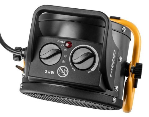 NEO NAGRZEWNICA ELEKTRYCZNA CERAMICZNA PTC 2KW NEO NAGRZEWNICA ELEKTRYCZNA CERAMICZNA PTC 2KW