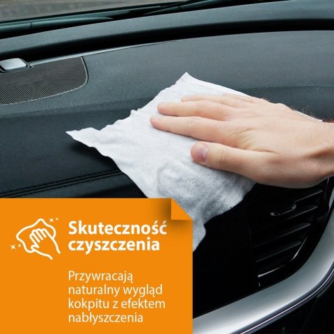 MOJE AUTO ŚCIERECZKI DO KOKPITU BŁYSZCZĄCE CYTRYNA 24SZT. MOJE AUTO ŚCIERECZKI DO KOKPITU BŁYSZCZĄCE CYTRYNA 24SZT.