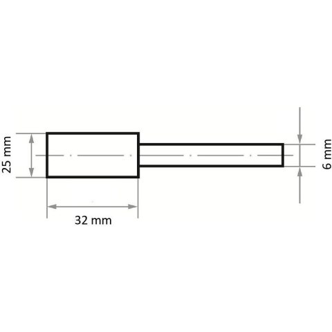 LUKAS ŚCIERNICA TRZPIENIOWA EKR 36 N V4 25*32*6 LUKAS ŚCIERNICA TRZPIENIOWA EKR 36 N V4 25*32*6