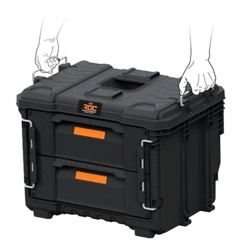 KETER SKRZYNKA NARZĘDZIOWA KETER ROC PRO GEAR 2.0 - 2 SZUFLADY KETER SKRZYNKA NARZĘDZIOWA KETER ROC PRO GEAR 2.0 - 2 SZUFLADY
