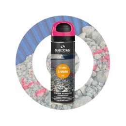 SOPPEC SOPPEC SPRAY GEODEZYJNY S-MARK RÓŻOWY 500ML