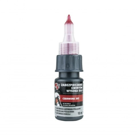MA PROFESSIONAL ŚRODEK DO ZABEZPIECZANIA GWINTÓW CZERWONY 10ML TRWAŁY MA PROFESSIONAL ŚRODEK DO ZABEZPIECZANIA GWINTÓW CZERWONY 10ML TRWAŁY