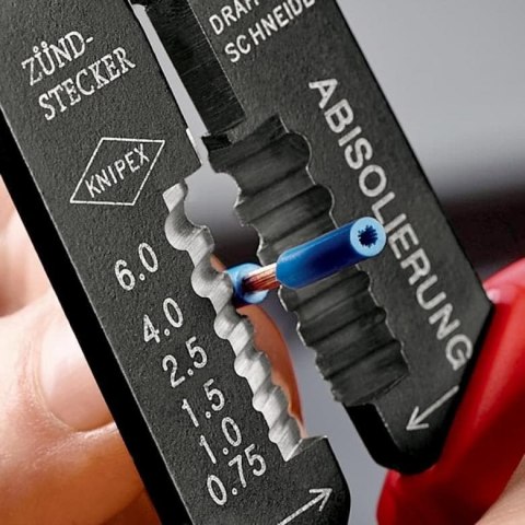 KNIPEX SZCZYPCE DO ZAGNIATANIA ZŁĄCZEK KABLOWYCH 0,5-2,5 MM KNIPEX SZCZYPCE DO ZAGNIATANIA ZŁĄCZEK KABLOWYCH 0,5-2,5 MM