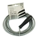 BEAST Spirala hydrauliczna żmijka przetykacz rur 5MMx3M ocynkowana