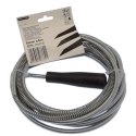 BEAST Spirala hydrauliczna żmijka przetykacz rur 8MMx5M ocynkowana