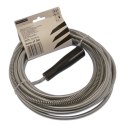 BEAST Spirala hydrauliczna żmijka przetykacz rur 8MMx7.5M ocynkowana