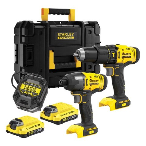 STANLEY ZESTAW 18V V20 SFMCD711+SFMCF800 2*2.0AH TSTAK STANLEY ZESTAW 18V V20 SFMCD711+SFMCF800 2*2.0AH TSTAK