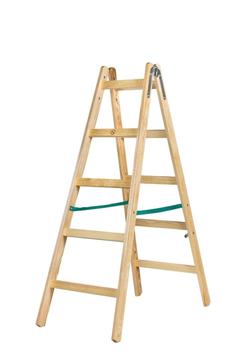 BRAKET DRABINA DREWNIANA BRAKET STANDARD 2X5 SZCZEBLI 153CM BRAKET DRABINA DREWNIANA BRAKET STANDARD 2X5 SZCZEBLI 153CM