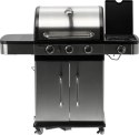 YATO GRILL GAZOWY 3+1, STAL NIERDZEWNA 11.2KW