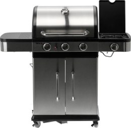 YATO GRILL GAZOWY 3+1, STAL NIERDZEWNA 11.2KW