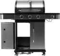 YATO GRILL GAZOWY 3+1, STAL NIERDZEWNA 11.2KW