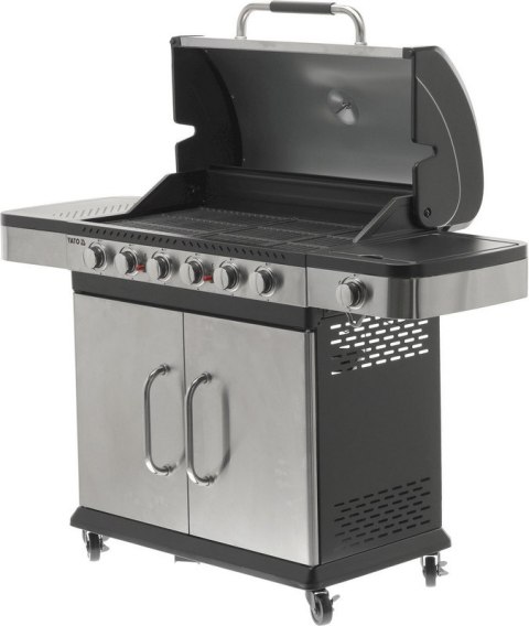 YATO GRILL GAZOWY 6+1 STAL NIERDZEWNA 20.2KW YATO GRILL GAZOWY 6+1 STAL NIERDZEWNA 20.2KW