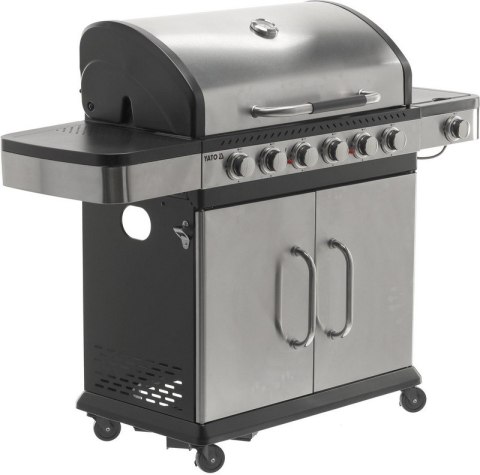 YATO GRILL GAZOWY 6+1 STAL NIERDZEWNA 20.2KW YATO GRILL GAZOWY 6+1 STAL NIERDZEWNA 20.2KW
