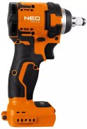 NEO KLUCZ UDAROWY BEZSZCZ. 350NM 1/2'' ENERGY+18V,BEZ AKUM