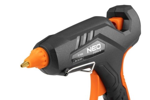 NEO PISTOLET KLEJOWY 11MM, 60/100W+12 WKŁADÓW+3 OCHRAN. PALCÓW NEO PISTOLET KLEJOWY 11MM, 60/100W+12 WKŁADÓW+3 OCHRAN. PALCÓW