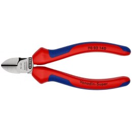 KNIPEX SZCZYPCE TNĄCE BOCZNE 140MM, POWLEKANE