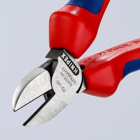 KNIPEX SZCZYPCE TNĄCE BOCZNE 140MM, POWLEKANE KNIPEX SZCZYPCE TNĄCE BOCZNE 140MM, POWLEKANE